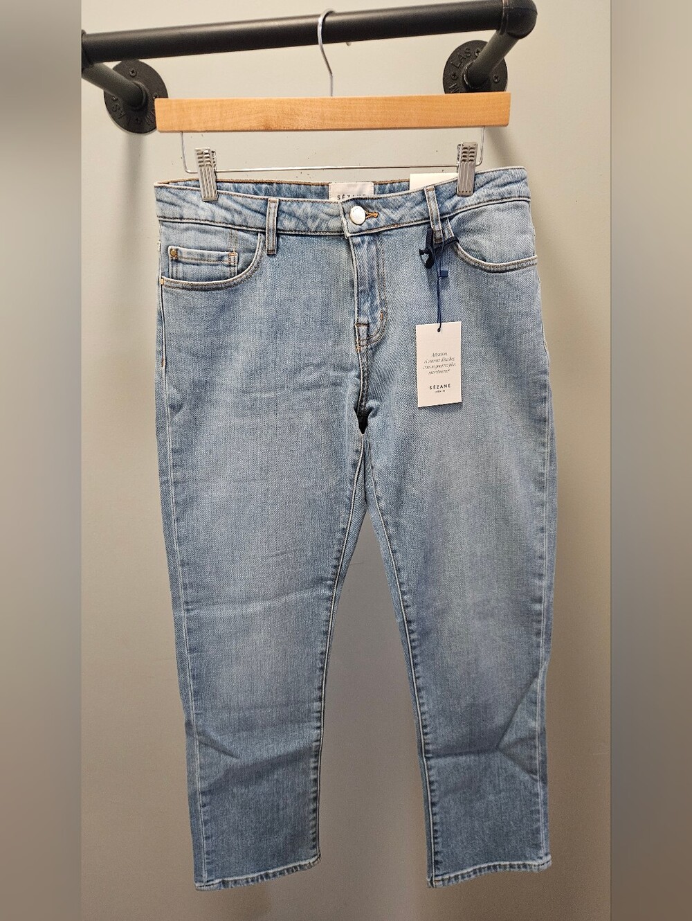 New Sezane 1980 Le New Boyfiend - Slim Denim Jeans